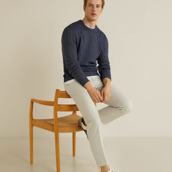 Midi printed Trousers