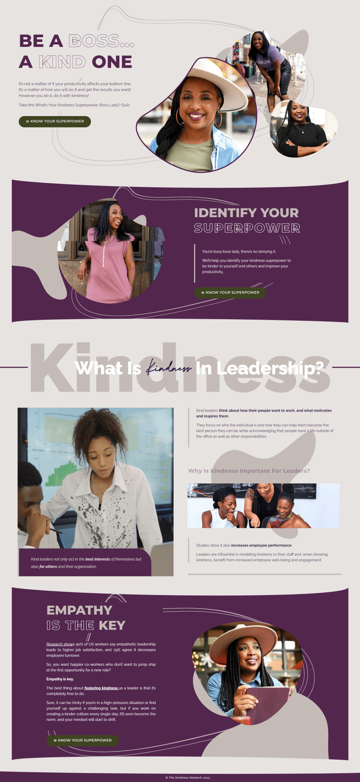Be A Kind Boss Full Page
