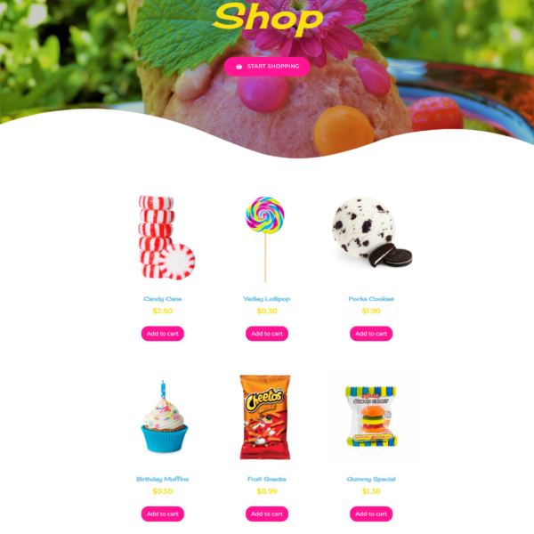 Candy Good Website