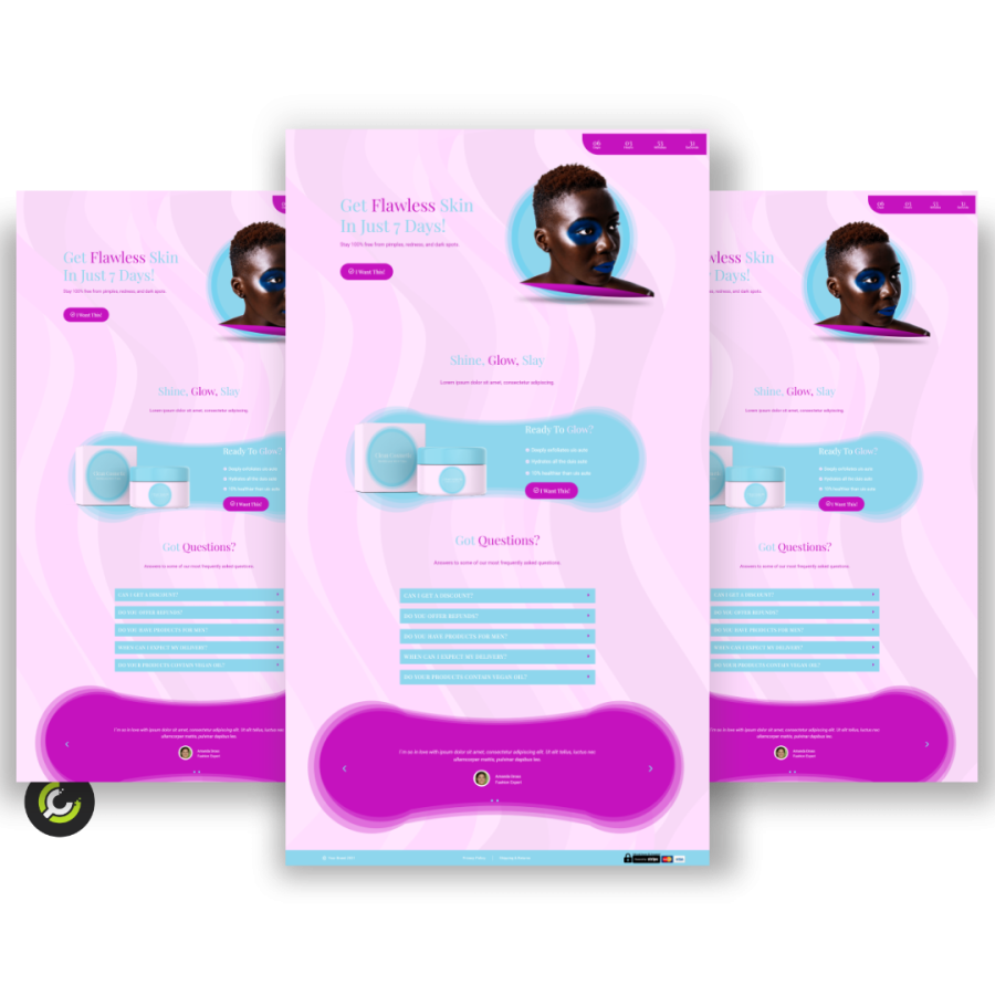Cosmetics Website