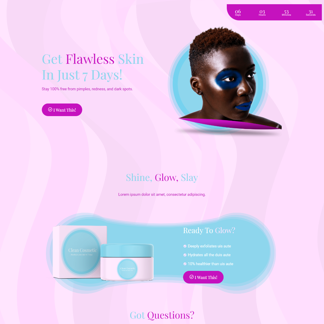 Cosmetics Website