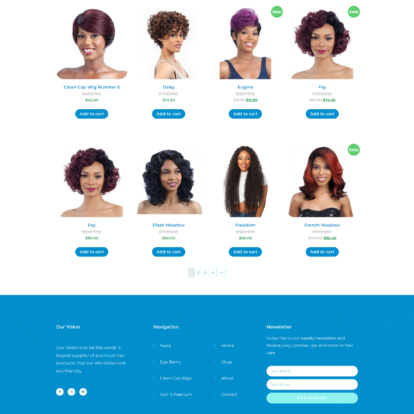 Hair Biz Website