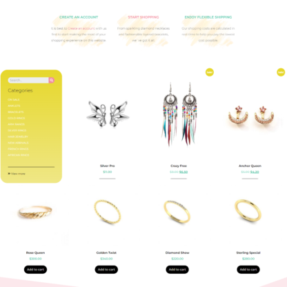 Just Jewelry Website