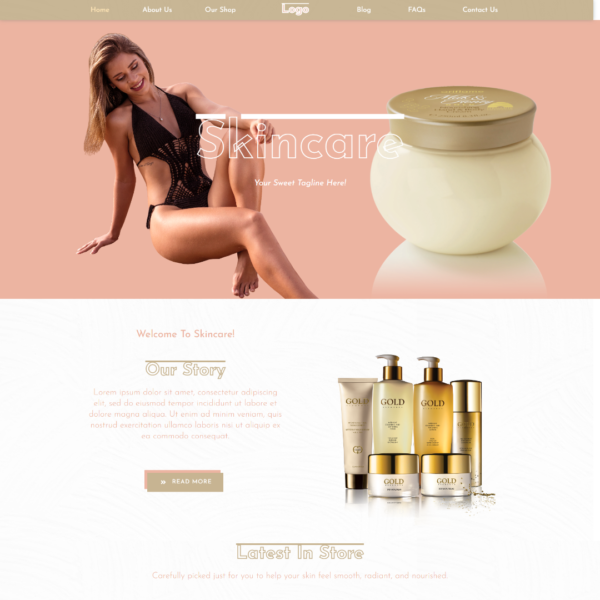 Skincare Website