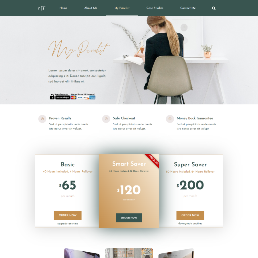 Virtual Assistant Website
