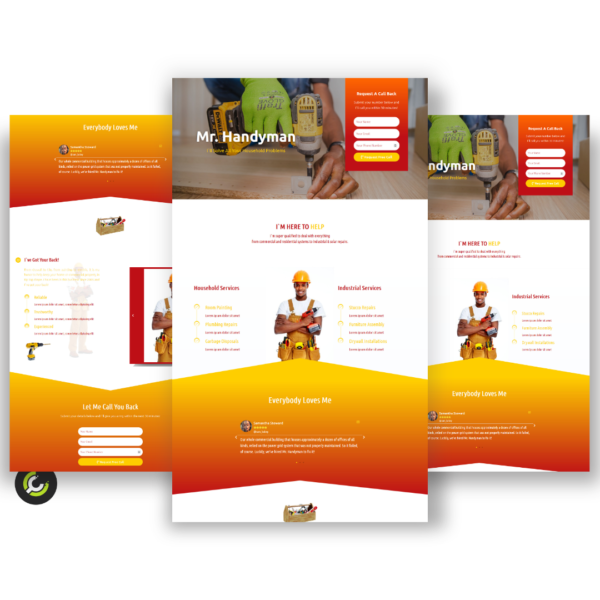 Handyman Landing Page