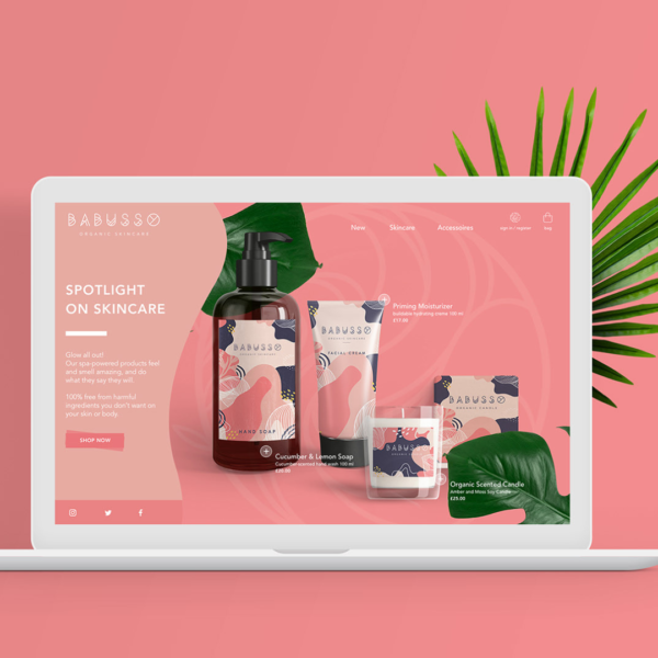 Shampoo Landing Page